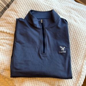 Peter Milar Hawk Point Golf Club Qtr Zip. Size M